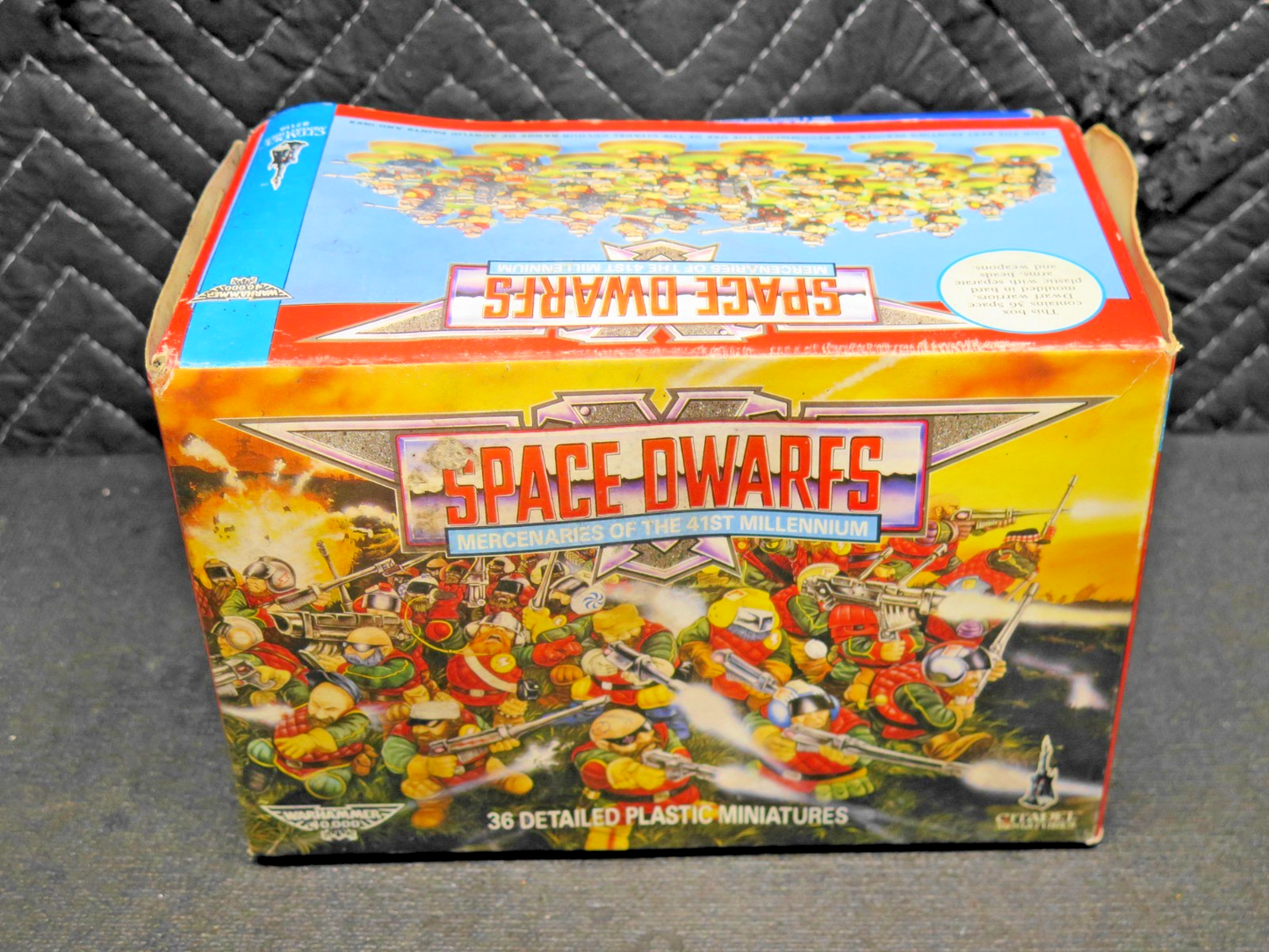Warhammer 40K Space Dwarfs (Squats) Plastic, Rogue Trader Rare OOP Citadel Squat