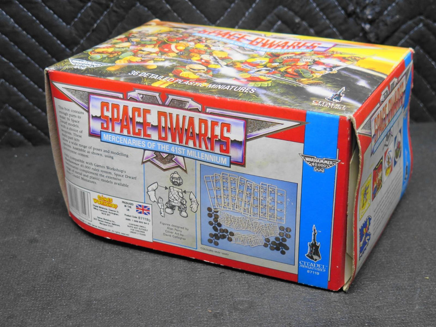 Warhammer 40K Space Dwarfs (Squats) Plastic, Rogue Trader Rare OOP Citadel Squat
