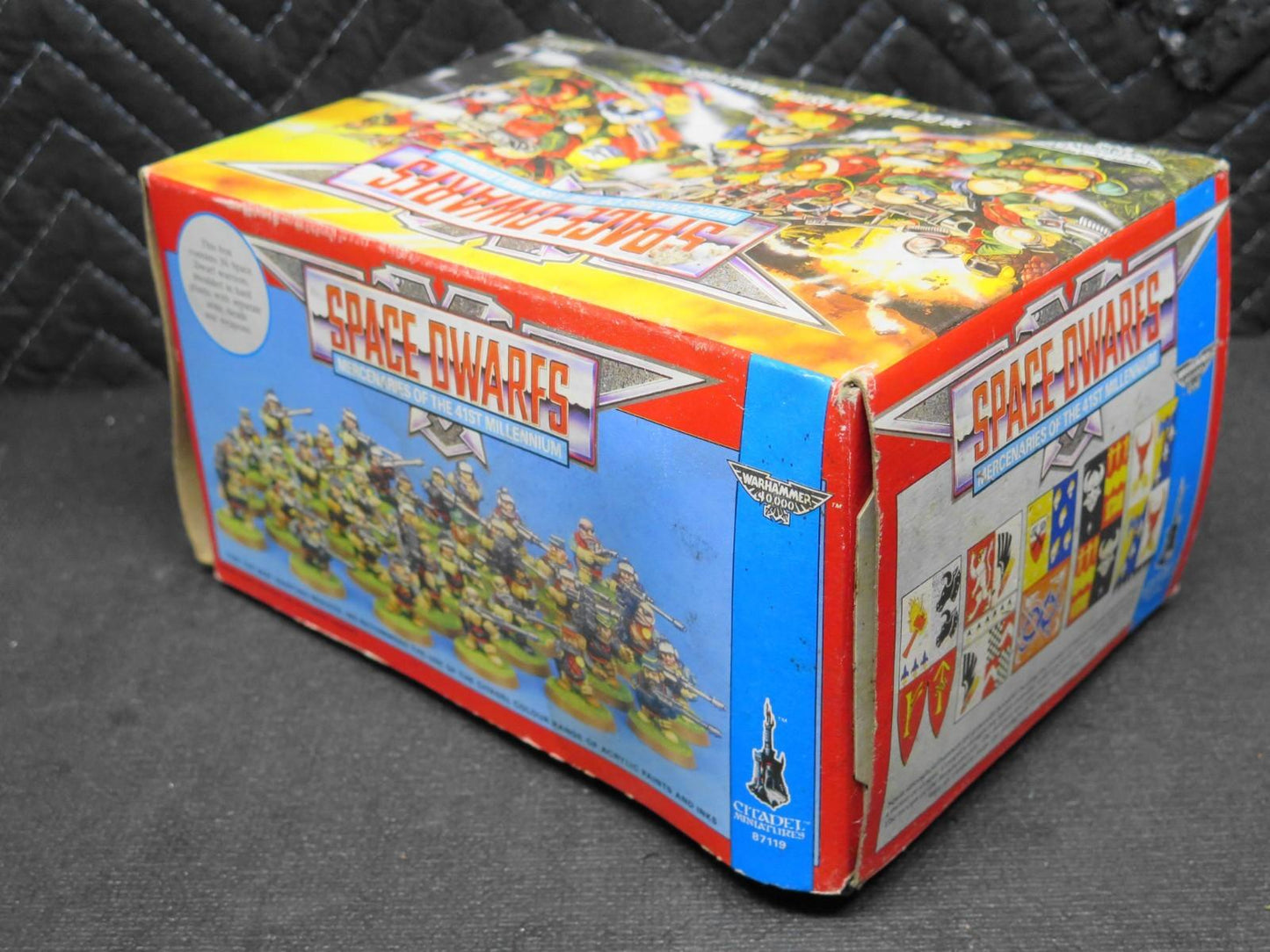 Warhammer 40K Space Dwarfs (Squats) Plastic, Rogue Trader Rare OOP Citadel Squat