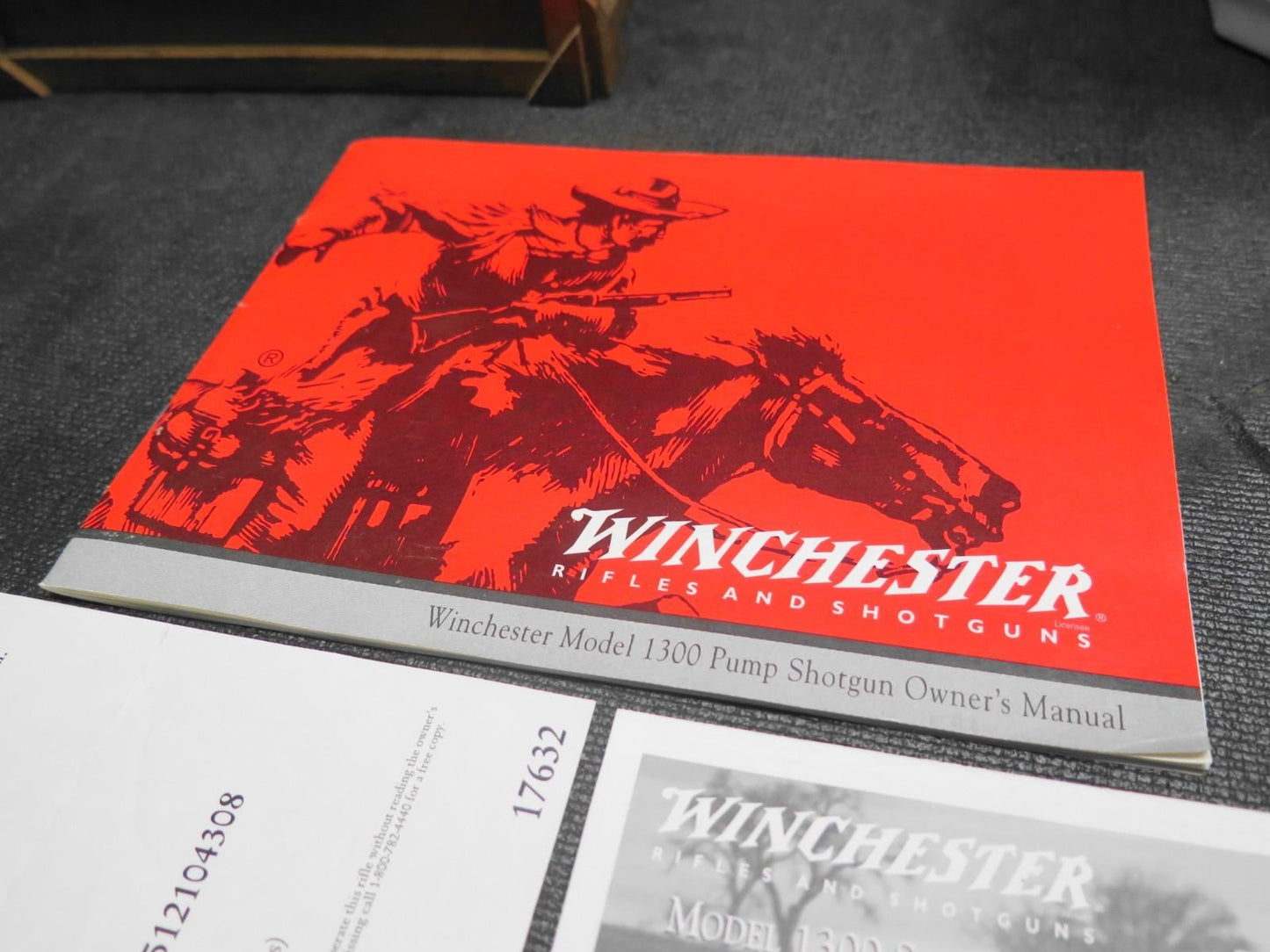 Winchester 1300 Defender - FACTORY Owners Manual & Owners Card - 1998