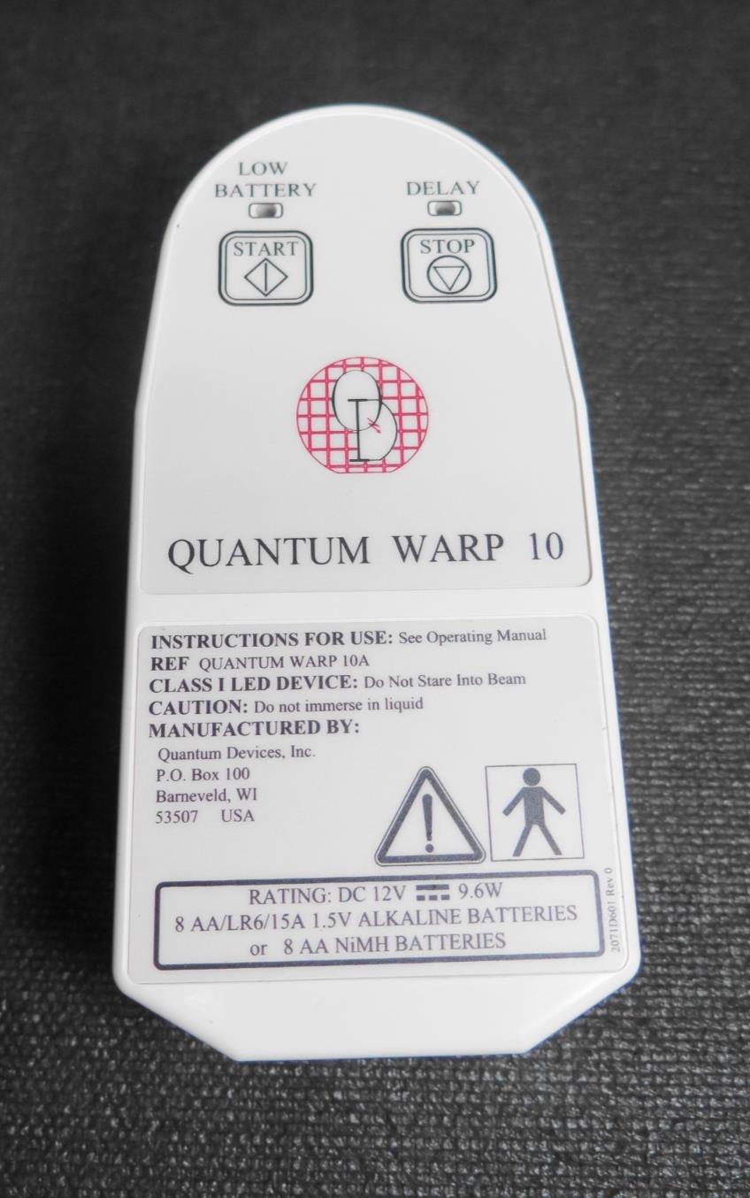 Quantum Warp 10 - 670nm Red Light Laser Therapy - Arthritis Muscle Pain Relief