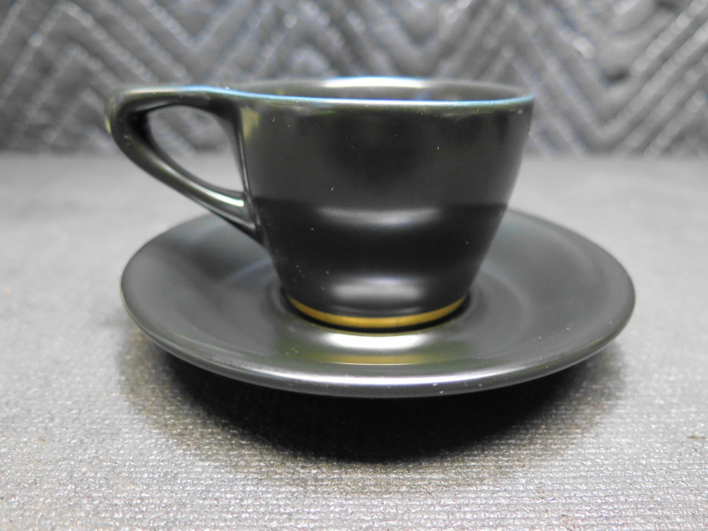 Rare Intelligentsia Coffee Black Cat Project by NotNeutral Espresso Cup & Saucer
