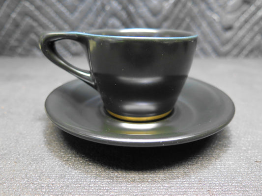Rare Intelligentsia Coffee Black Cat Project by NotNeutral Espresso Cup & Saucer