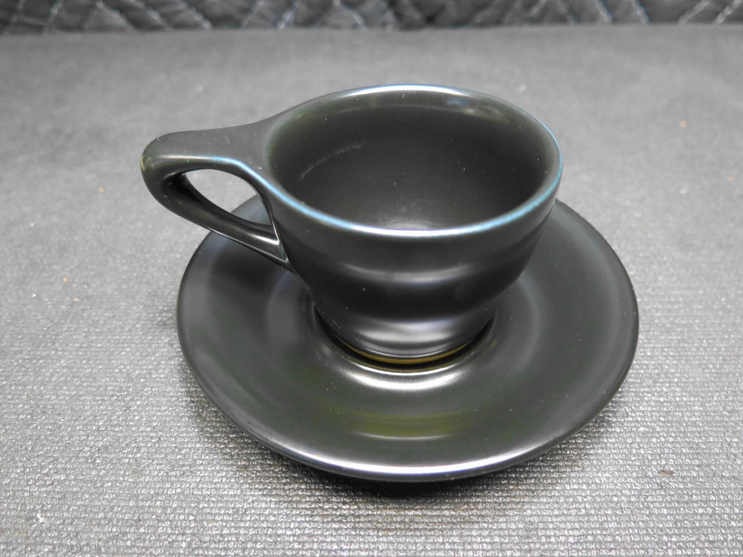 Rare Intelligentsia Coffee Black Cat Project by NotNeutral Espresso Cup & Saucer