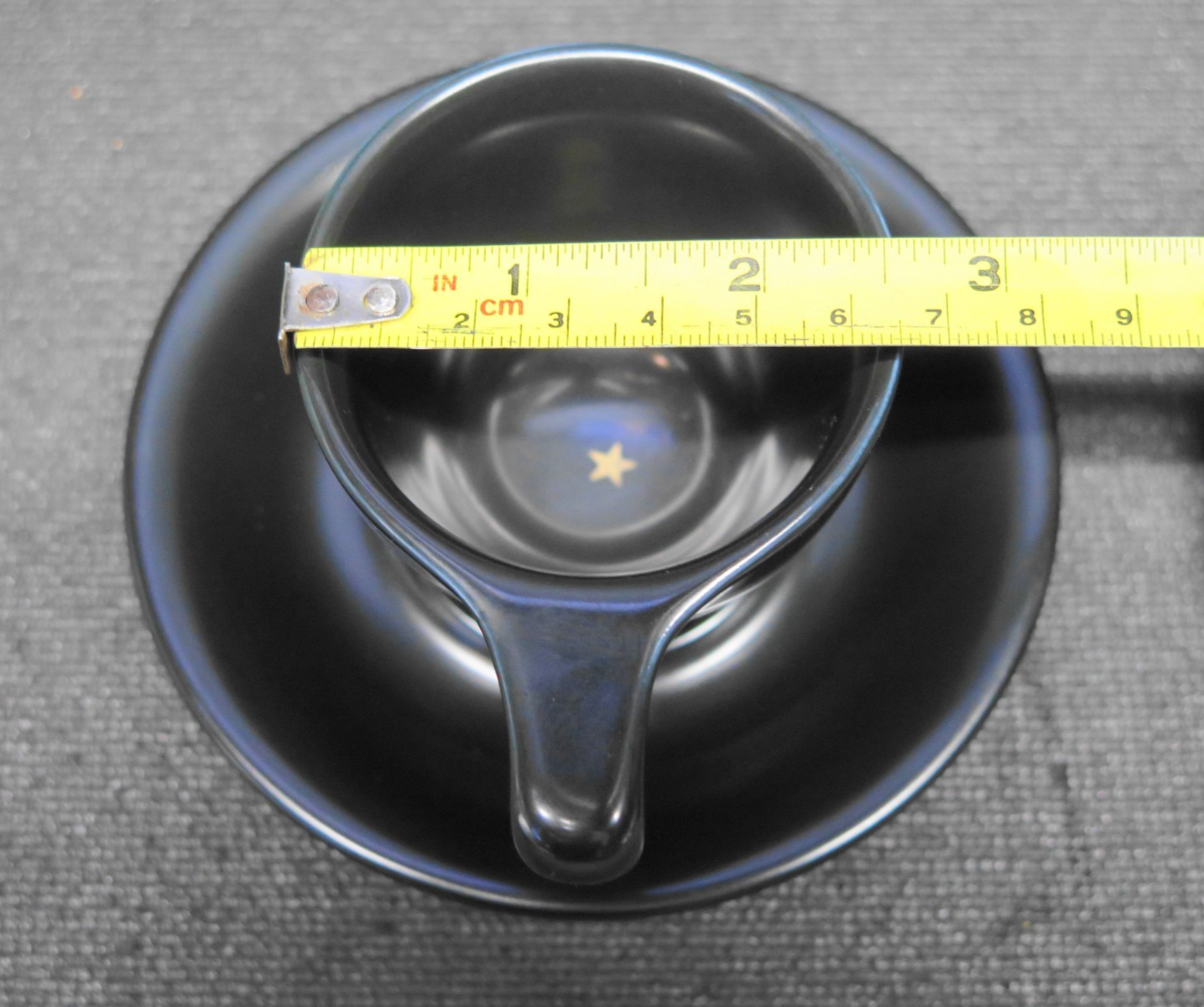 Rare Intelligentsia Coffee Black Cat Project by NotNeutral Espresso Cup & Saucer