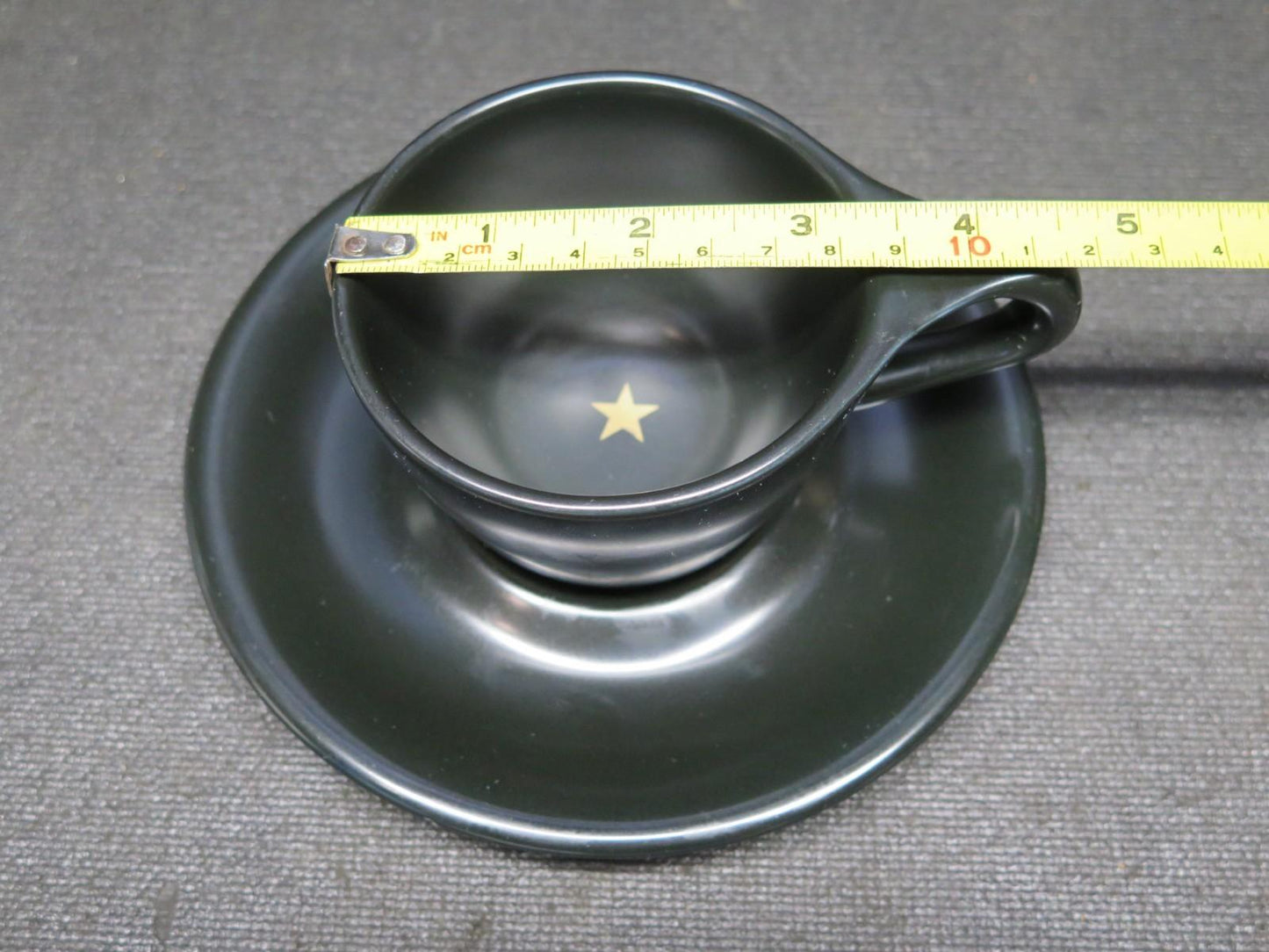 Rare Intelligentsia Coffee Black Cat Project by NotNeutral Latte Cup & Saucer 1