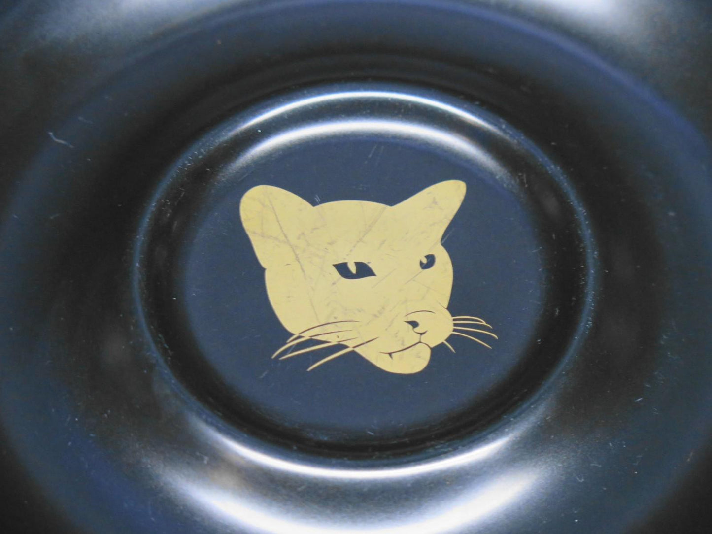 Rare Intelligentsia Coffee Black Cat Project by NotNeutral Latte Saucer #1