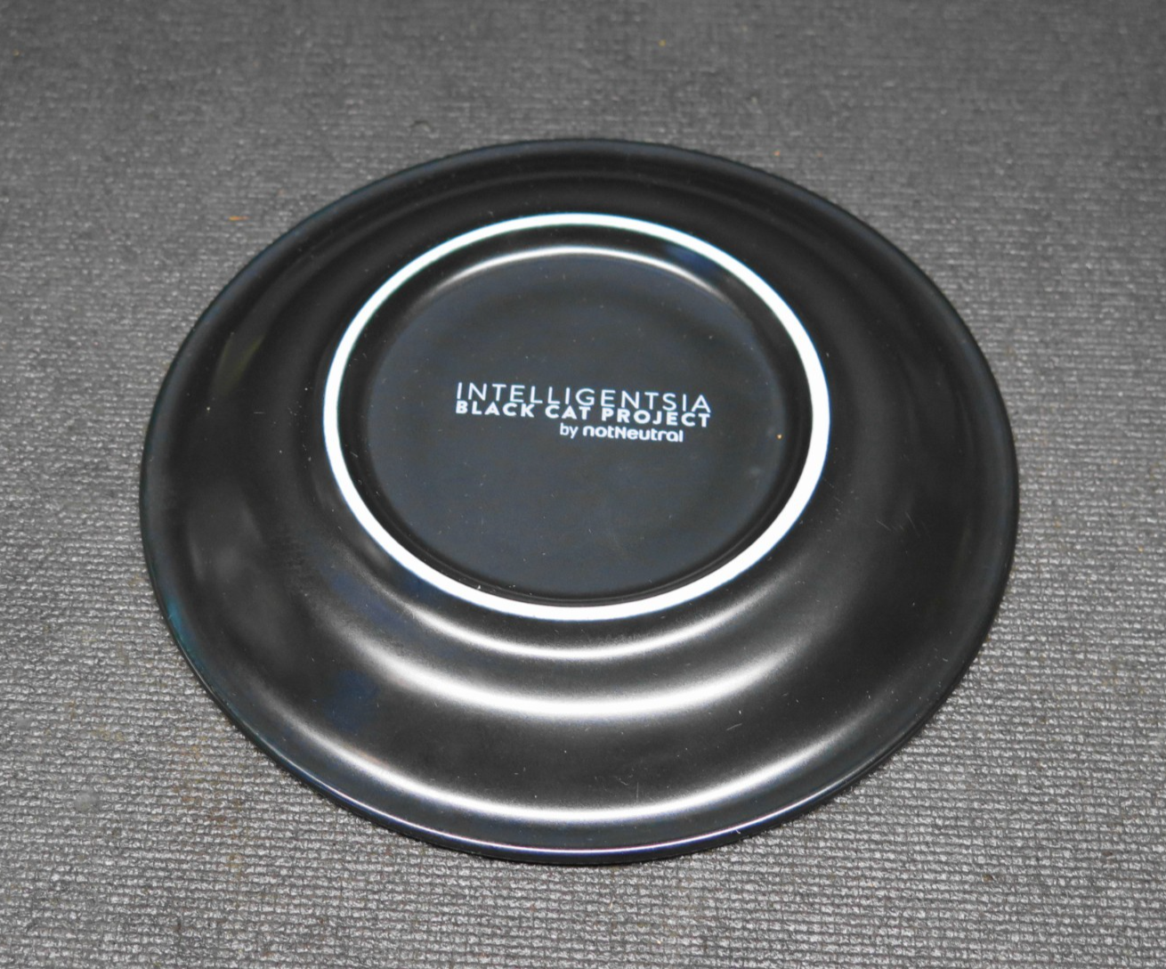 Rare Intelligentsia Coffee Black Cat Project by NotNeutral Latte Saucer #1