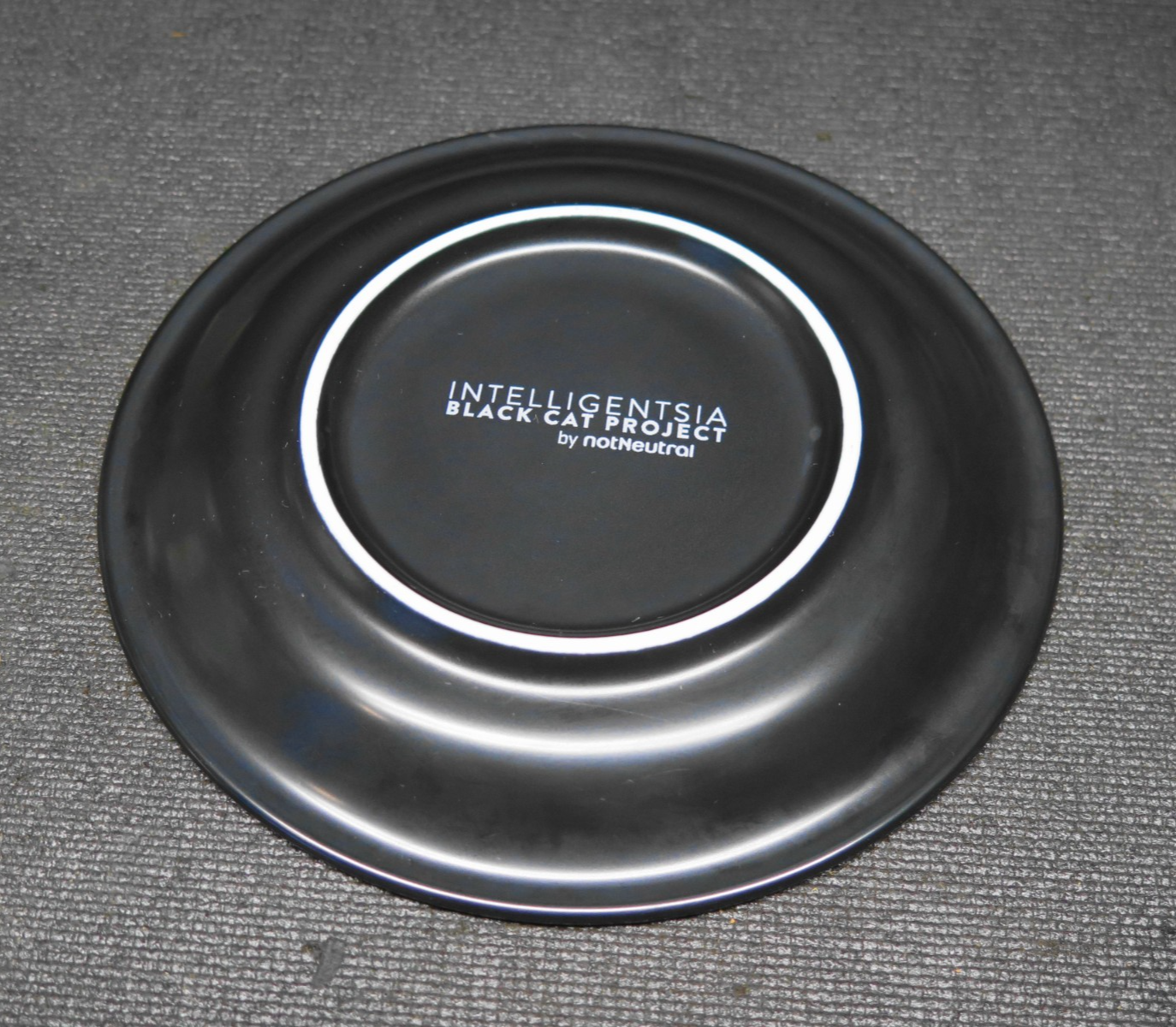 Rare Intelligentsia Coffee Black Cat Project by NotNeutral Latte Saucer #2