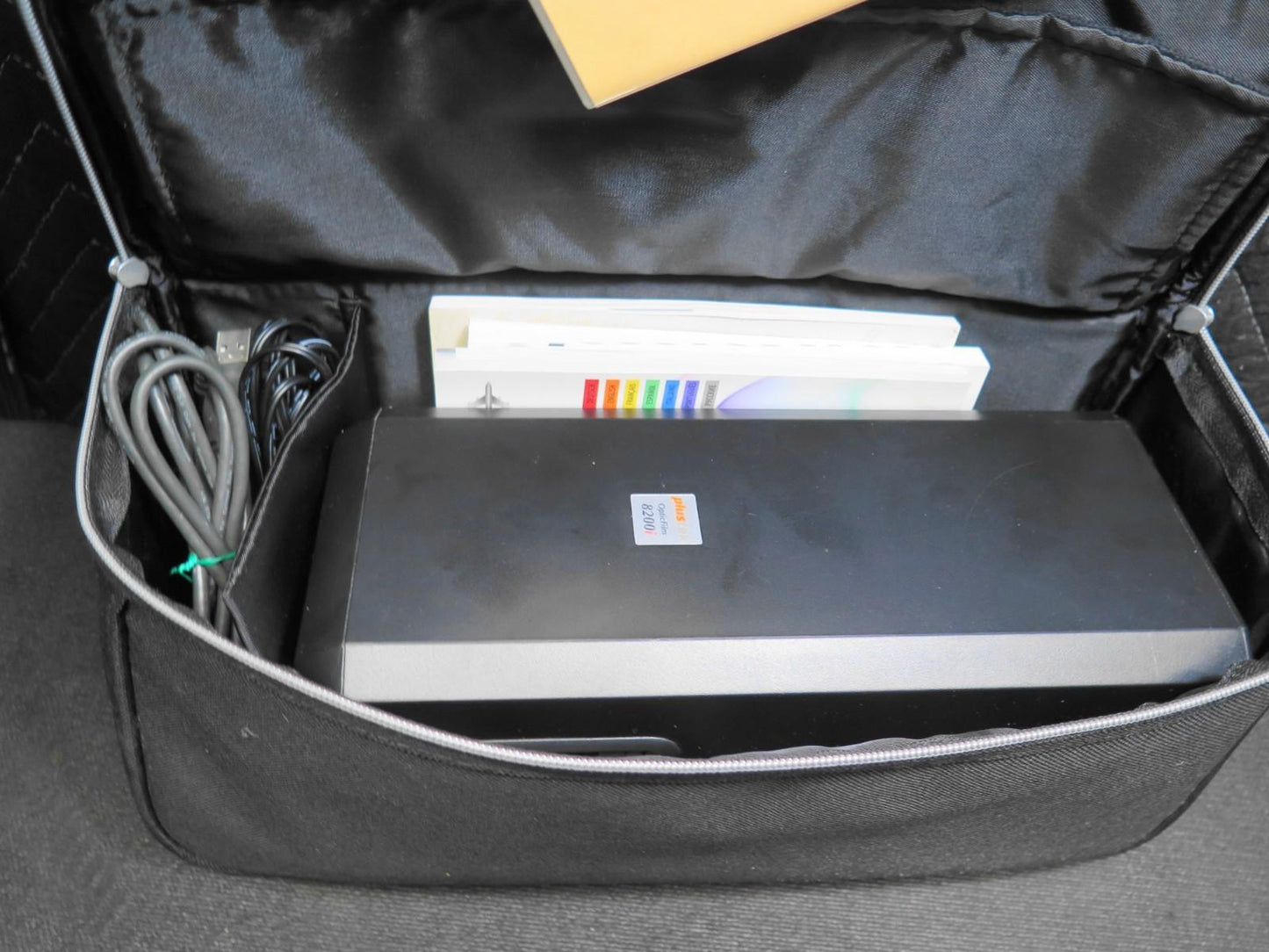 Plustek OpticFilm 8200i Ai Film Scanner  w/ Manuals Software Power USB, No trays
