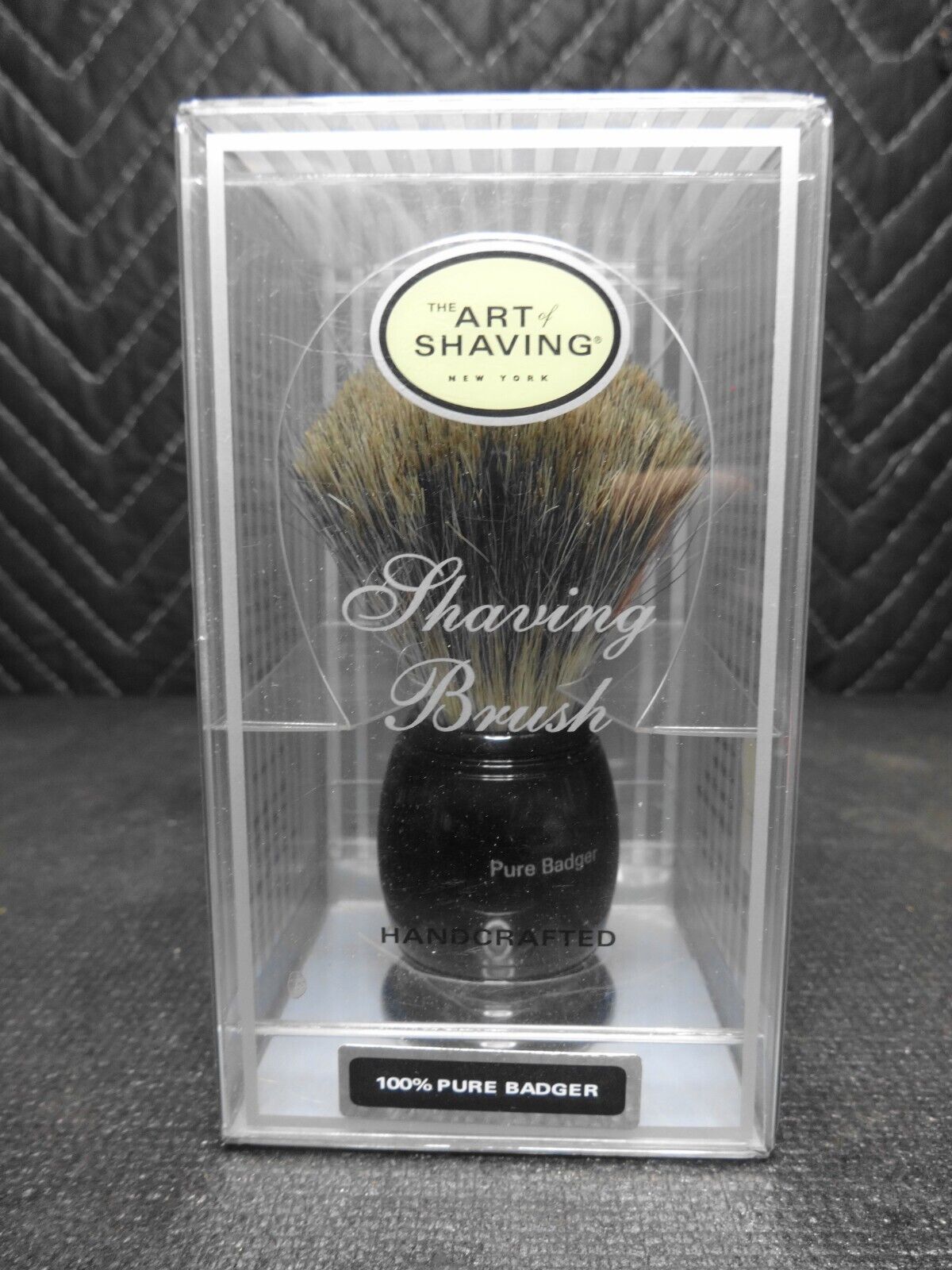 The Art of Shaving Pure Badger Shave Brush NEW in Sealed Box