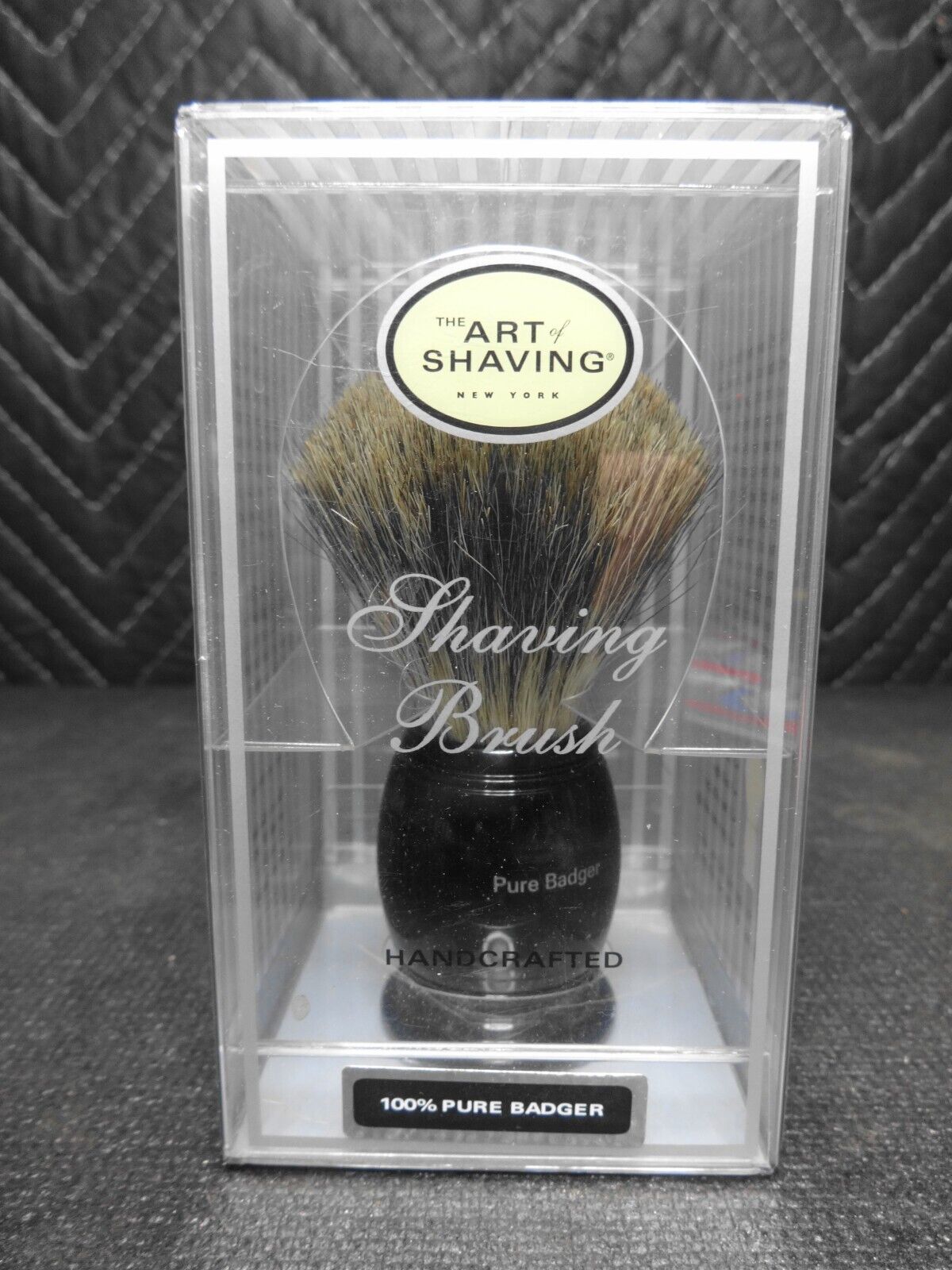 The Art of Shaving Pure Badger Shave Brush NEW in Sealed Box