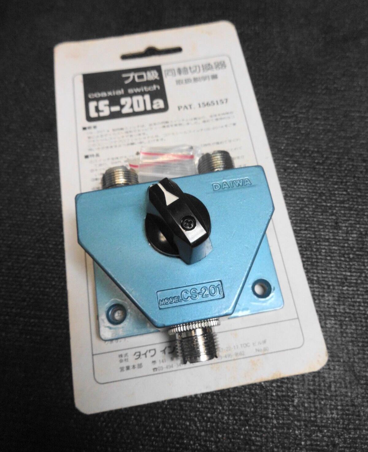 Daiwa CS-201A Coaxial Switch, SO-239 Connectors, 2 Position