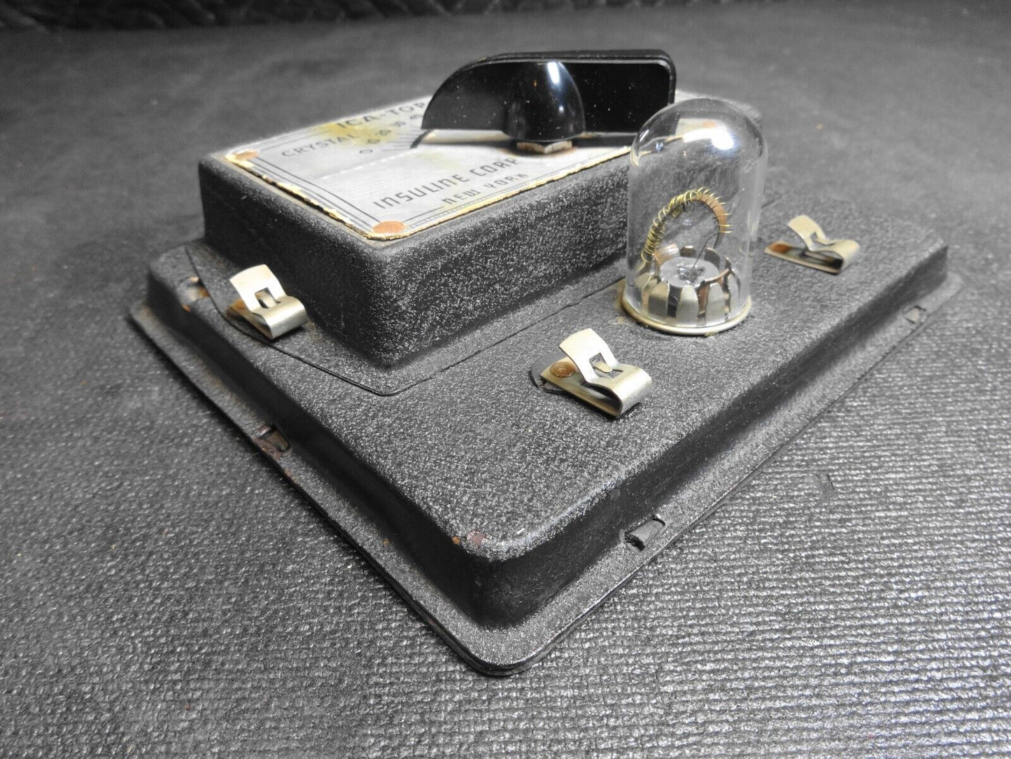 ICA-TOP-NOTCH Insuline Crystal Radio Receiver - New York - Circa 1920 / 1930