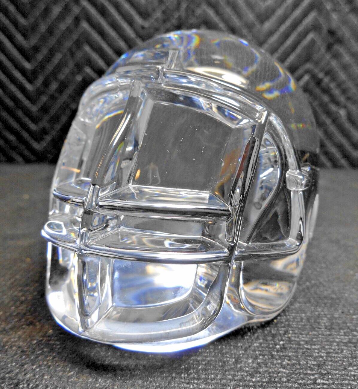 TIFFANY AND CO PITTSBURGH STEELERS NFL FOOTBALL TEAM CRYSTAL HELMET 75TH SEASON