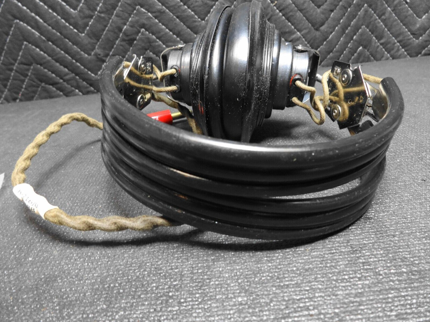 Vintage Military Radio Headset. Appears unused.  H-216/U