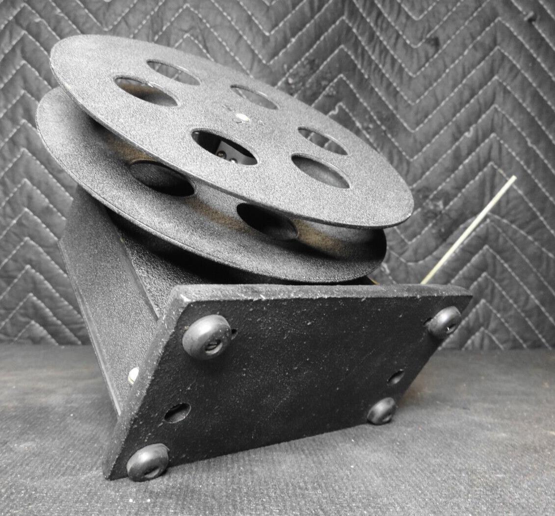 Antique J.H. Bunnell Telegraph Ticker Tape Take Up / Winder Reel - Working