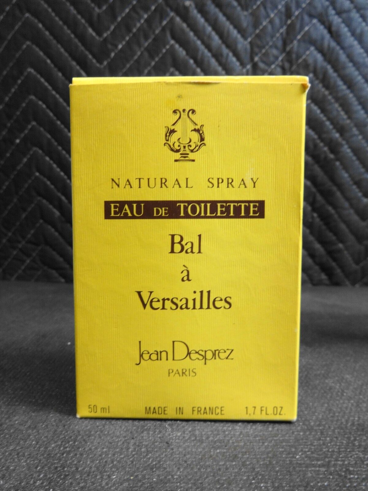 VINTAGE NIB JEAN DESPREZ PARIS BAL A VERSAILLES EAU DE TOILETTE  SPRAY 1.7 FL OZ