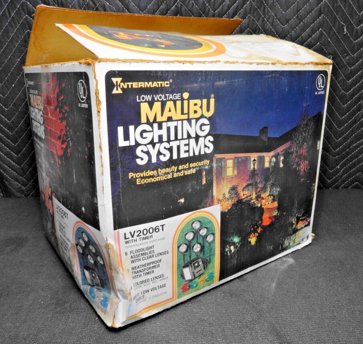 MALIBU LIGHTS LV2006T VINTAGE LANDSCAPE 1980's OUTDOOR LIGHTING NOS