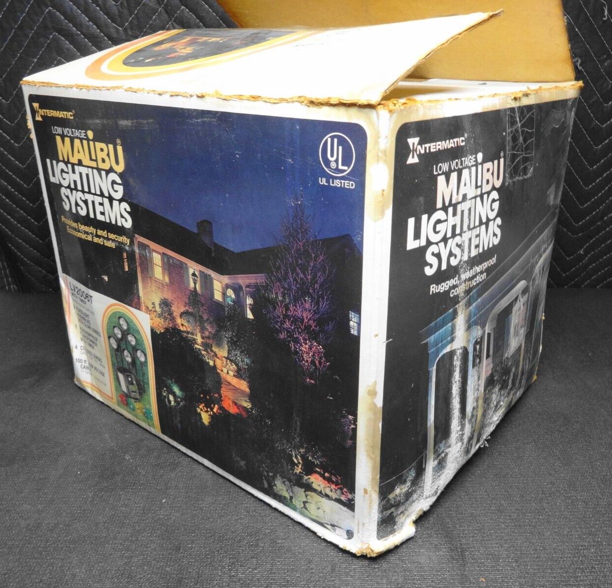 MALIBU LIGHTS LV2006T VINTAGE LANDSCAPE 1980's OUTDOOR LIGHTING NOS