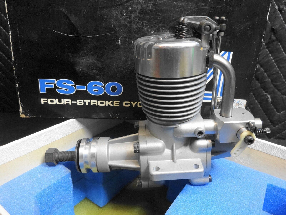Os Engines Rc OS Engine FS-60 10cc 4-Stroke RC Plane Glow Engine - NIB NOS – ineedths