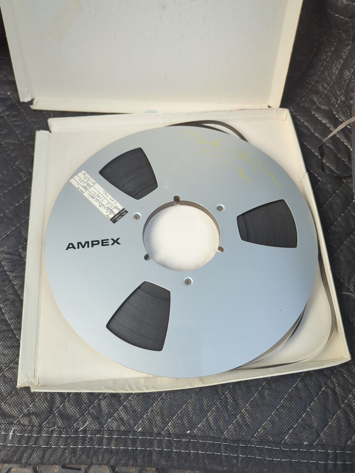 AMPEX take up reel 10.5” METAL  1/4" Reel To Reel Tape #13