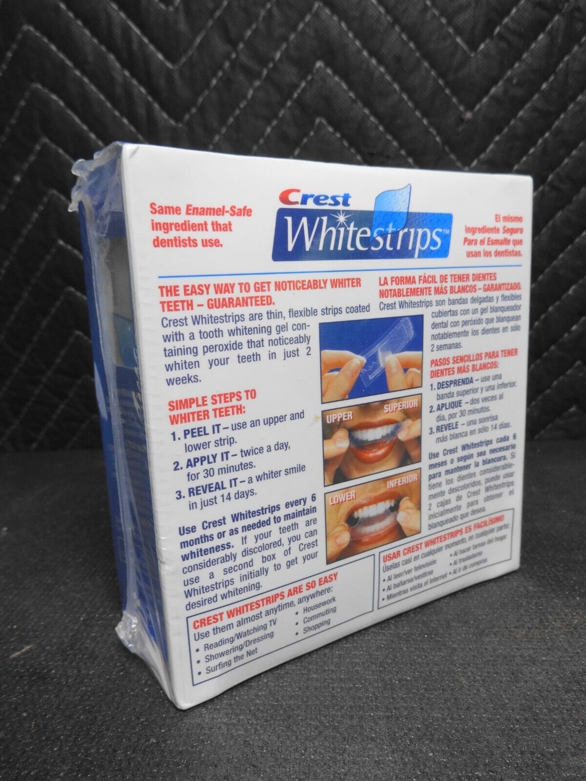 Crest Whitestrips Dental Whitening ~ Total 56 Strips ~ 2004