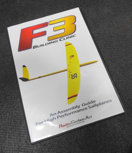 F3 Building Clinic DVD - Radio Carbon Art - Model Building Series