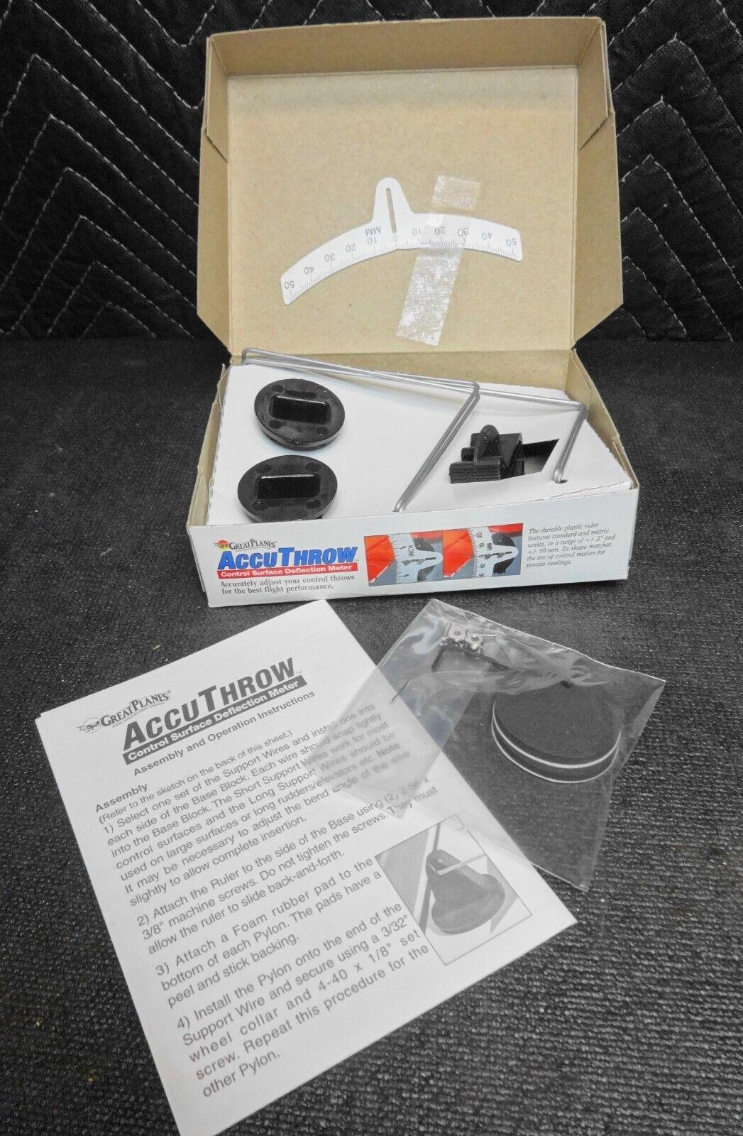 Great Planes Accu Throw Surface Deflection Meter – ineedths