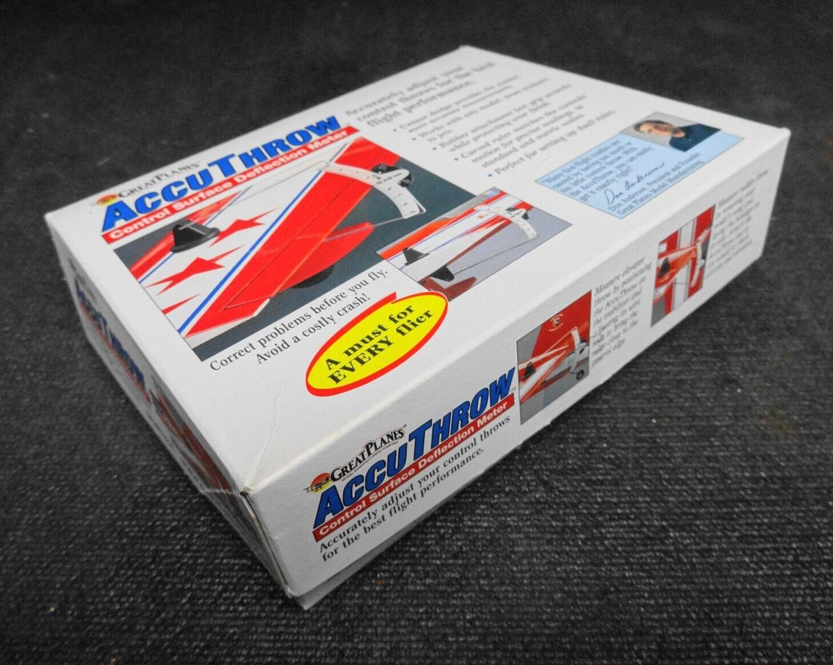 Panel Deflection Meter Great Planes Accu Throw Surface Deflection Meter – ineedths