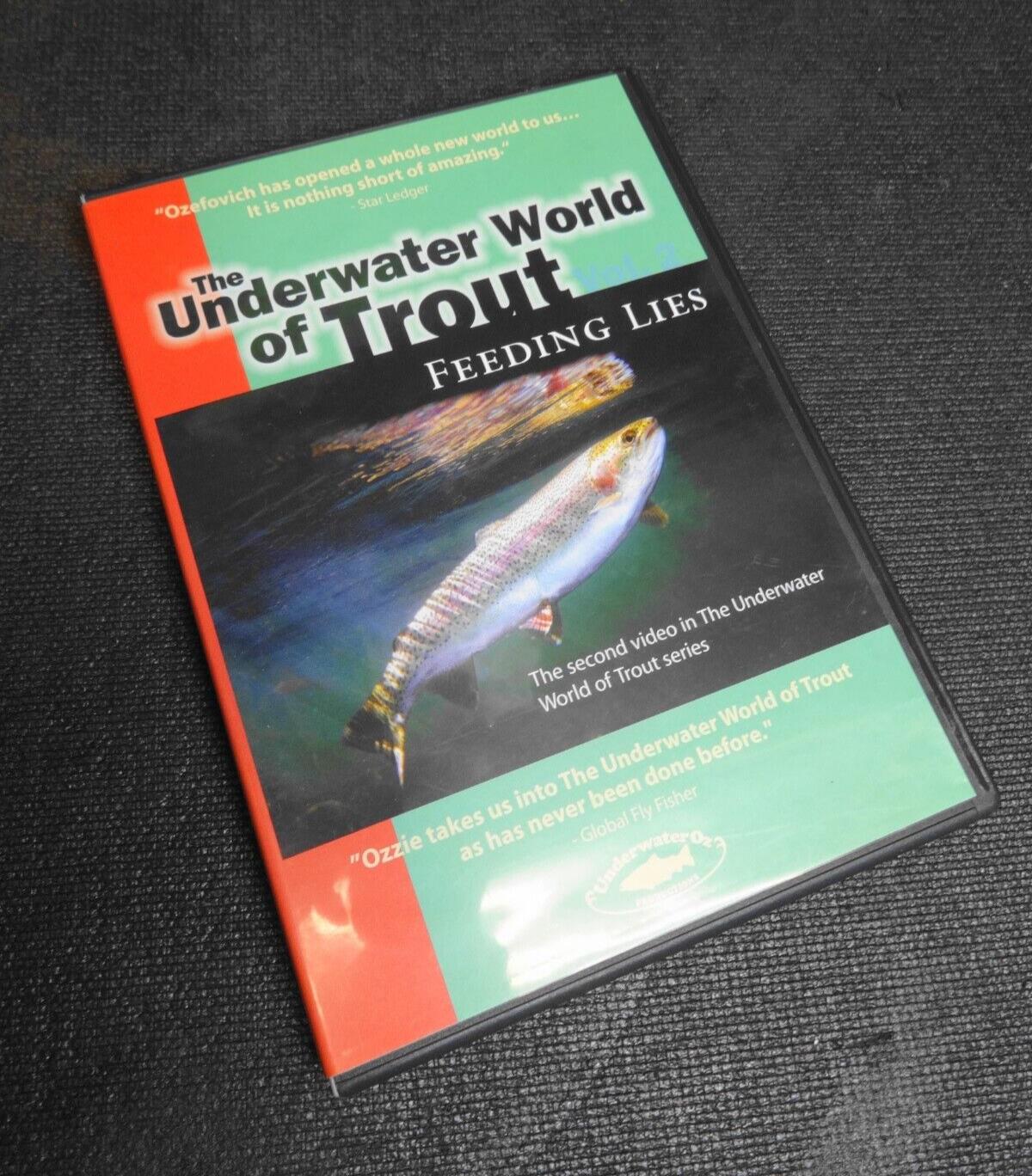 The Underwater World of Trout Volume 2 - Feeding Lies (DVD, 2007)