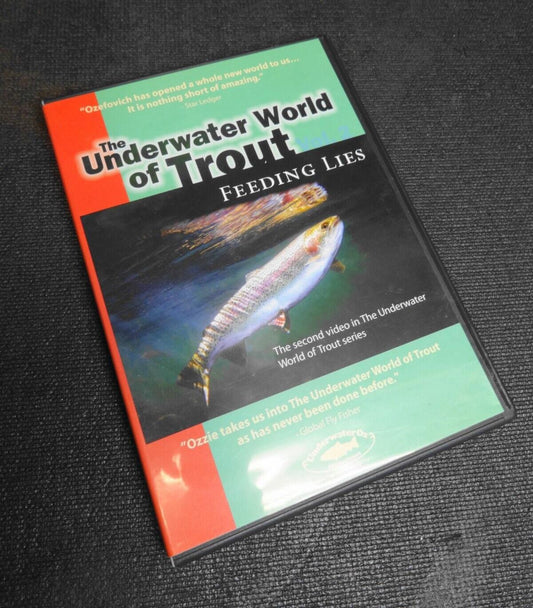 The Underwater World of Trout Volume 2 - Feeding Lies (DVD, 2007)