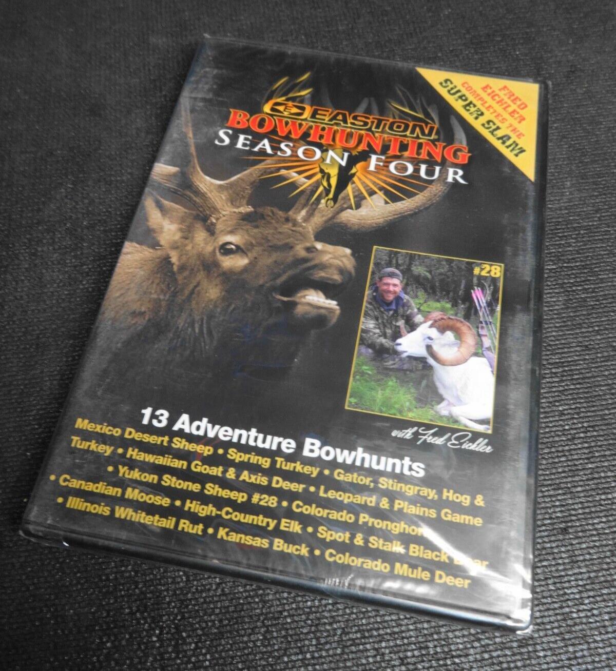 EASTON - Bow hunting TV - DVD Season Four 4 - Bowhunting DVD - USA