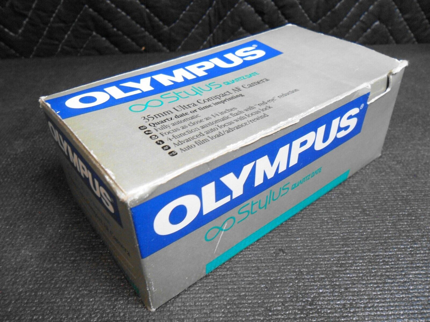 Olympus Infinity Stylus QD 35mm AF Point & Shoot Film Camera 35mm 1:3.5 w/ Box