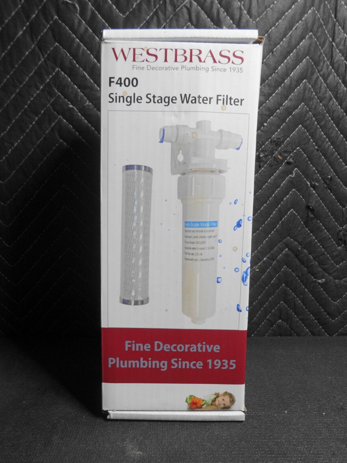 WESTBRASS F400 Sink In-line Filter Unit and Cartridge - DigiHot / Pure Water