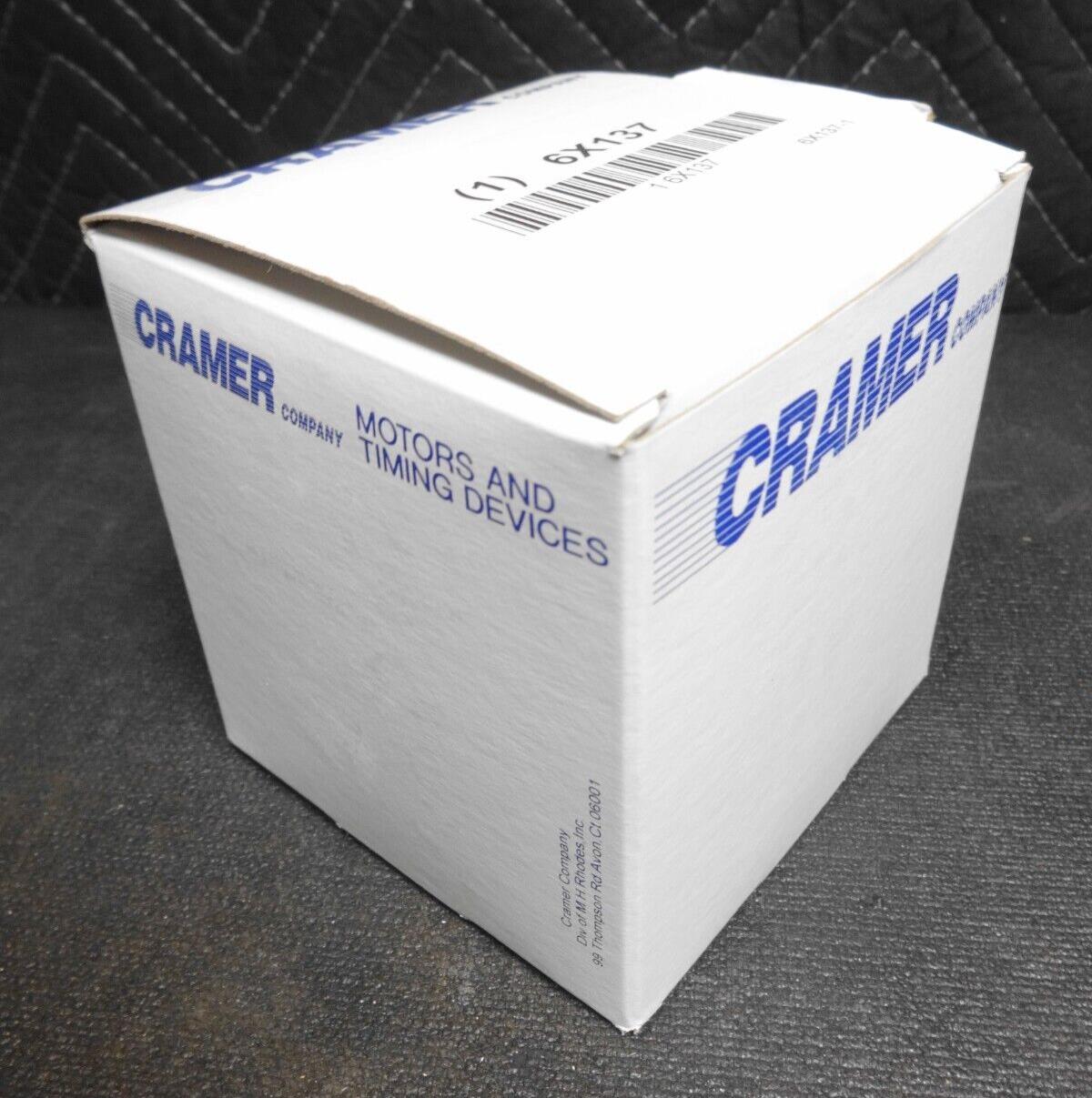 New Cramer Elapsed Time Indicator Model 6X137 635G-AA