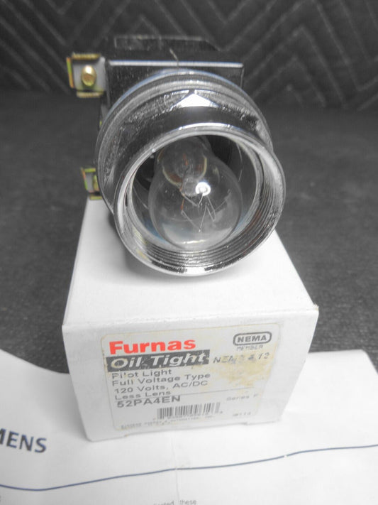 Furnas 52PA4EN Siemens Pilot Light, Full Voltage - AC/DC - W/O Lens