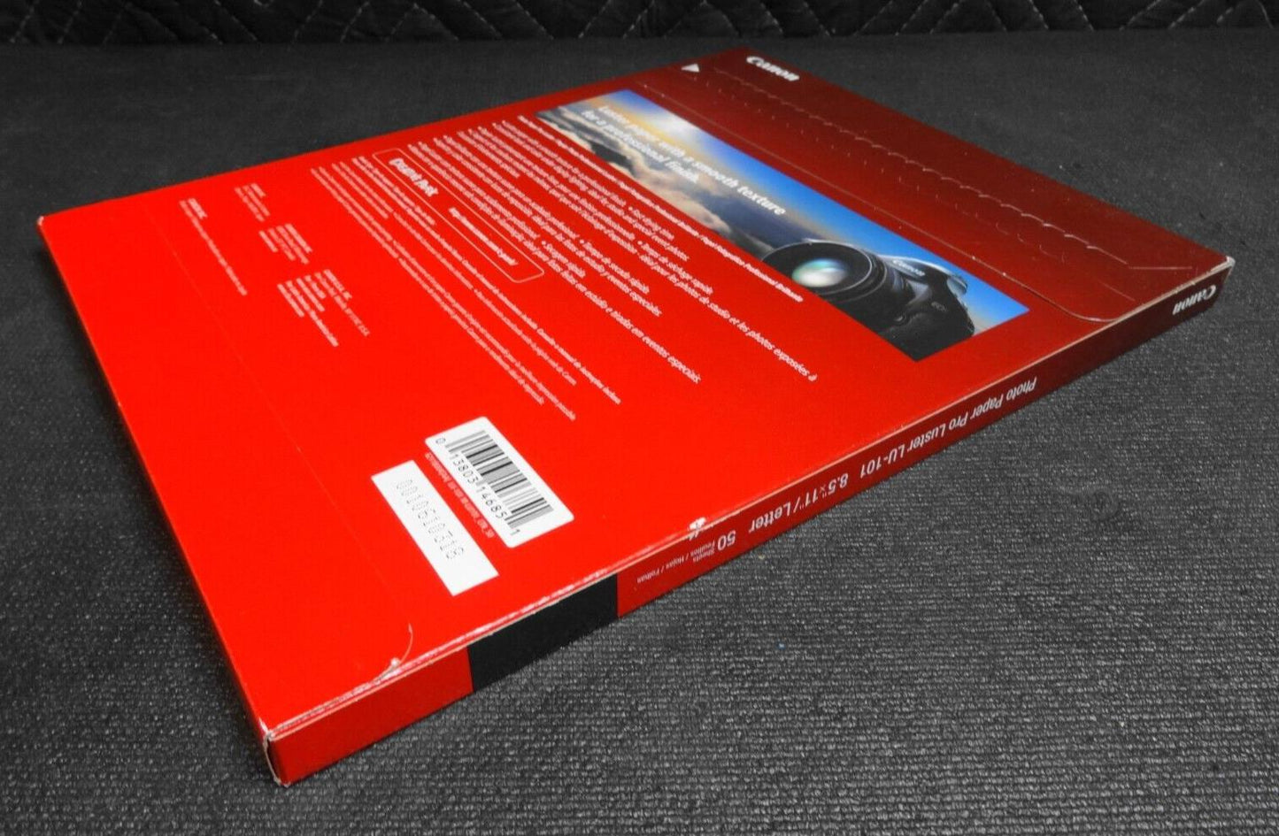 Canon Photo Paper Pro Luster LU-101 (8.5x11" - 50 Sheets) - New And Sealed