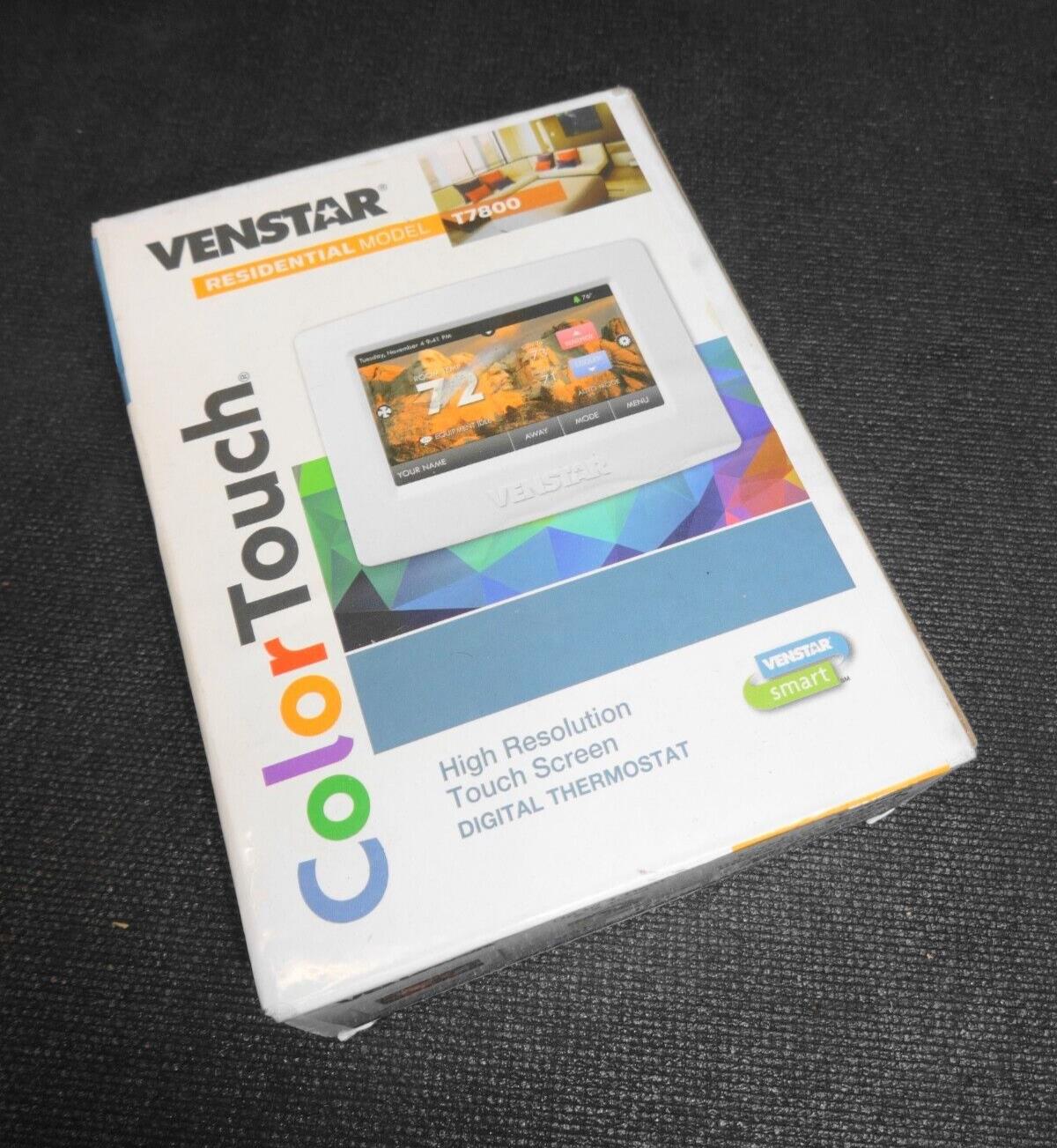 Venstar T7800 Colortouch - Touch Screen Digital Thermostat - Non Wi-Fi