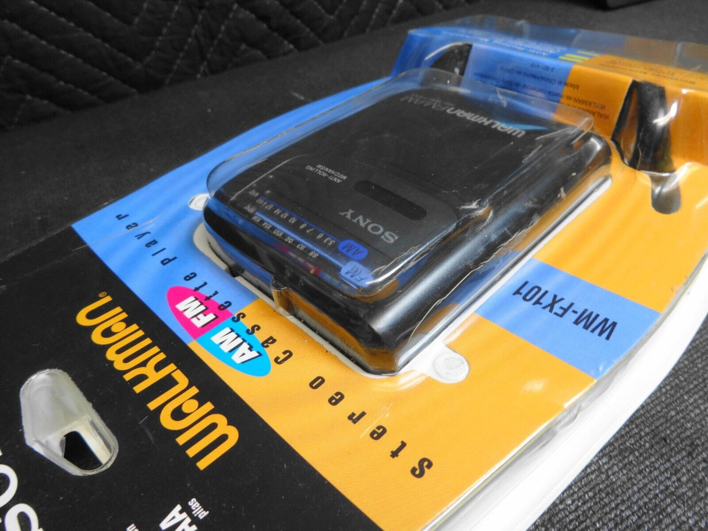 NOS - Sony Walkman WM-FX101 AM/FM Radio Cassette Tape Player in sealed package