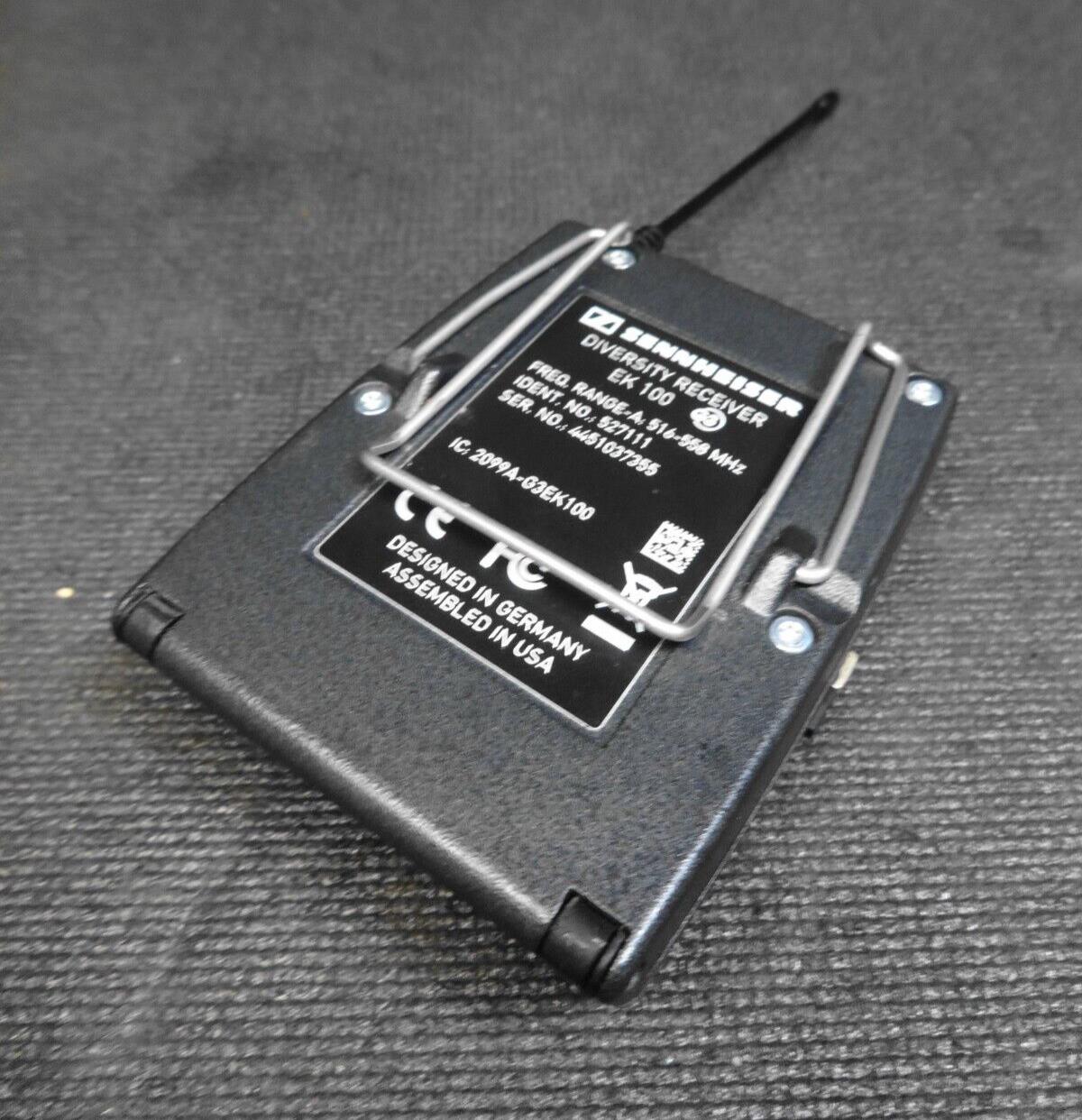 Sennheiser Diversity Receiver EK 100 G3 516 - 558 MHz Wireless Receiver