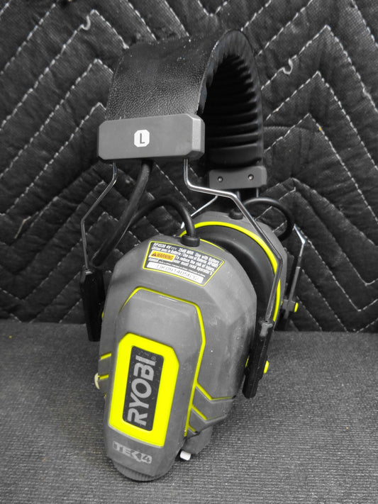 RYOBI Tek4 Noise Cancelling Suppression Headphones RP4530 - w/ Battery