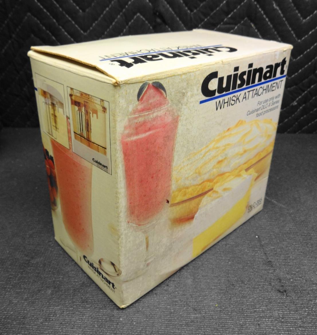 NOS Cuisinart Whisk Attachment for DLC-X Series Food Processors DLC-355 COMPLETE