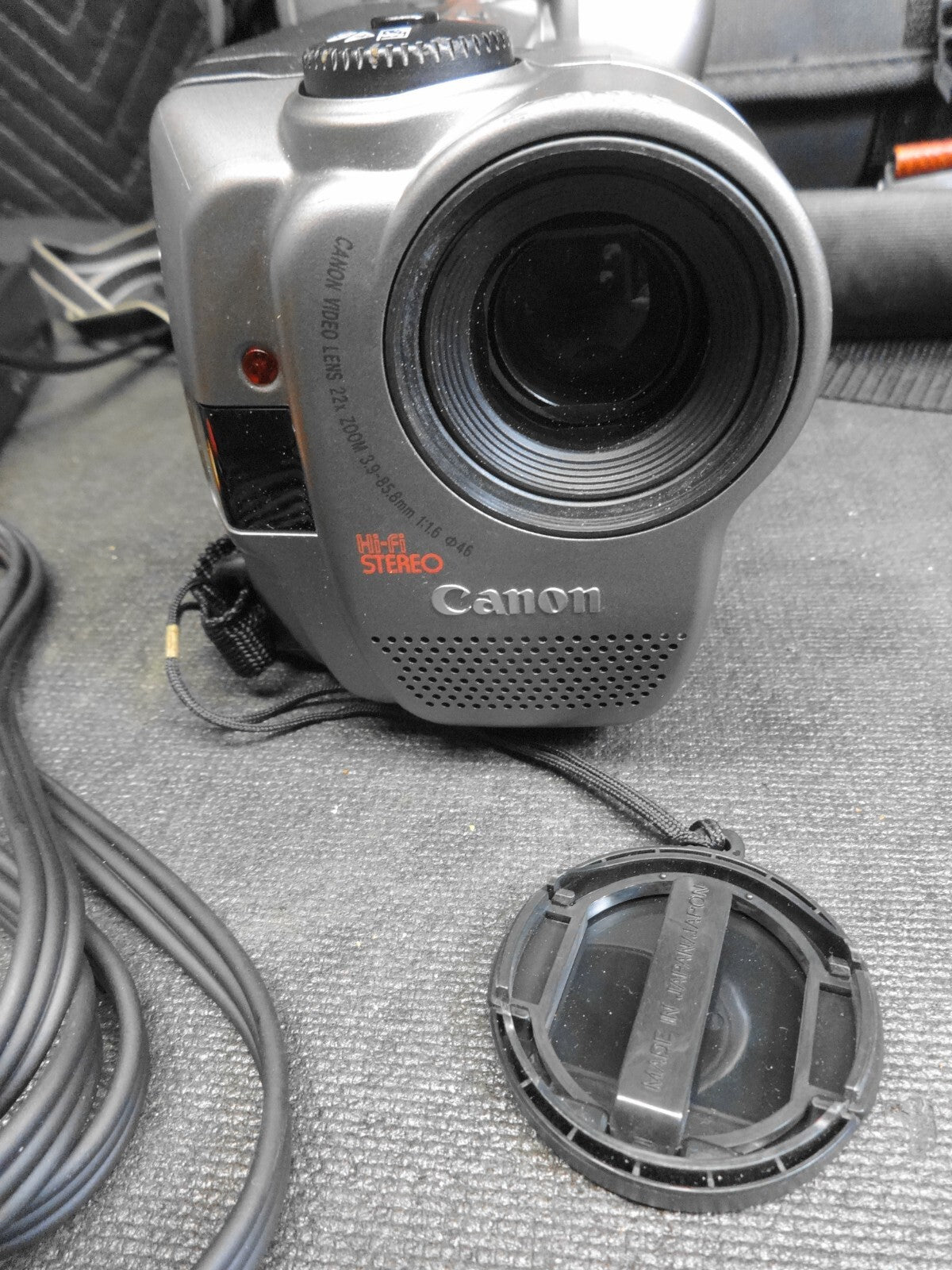 Canon ES970 ES970A 8mm Video8 Stereo Camcorder Camera VCR Player Video Transfer