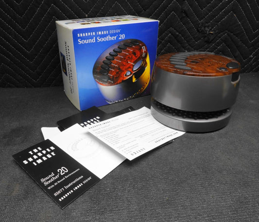 Sharper Image Sound Soother 20 machine SI677  Wood Finish