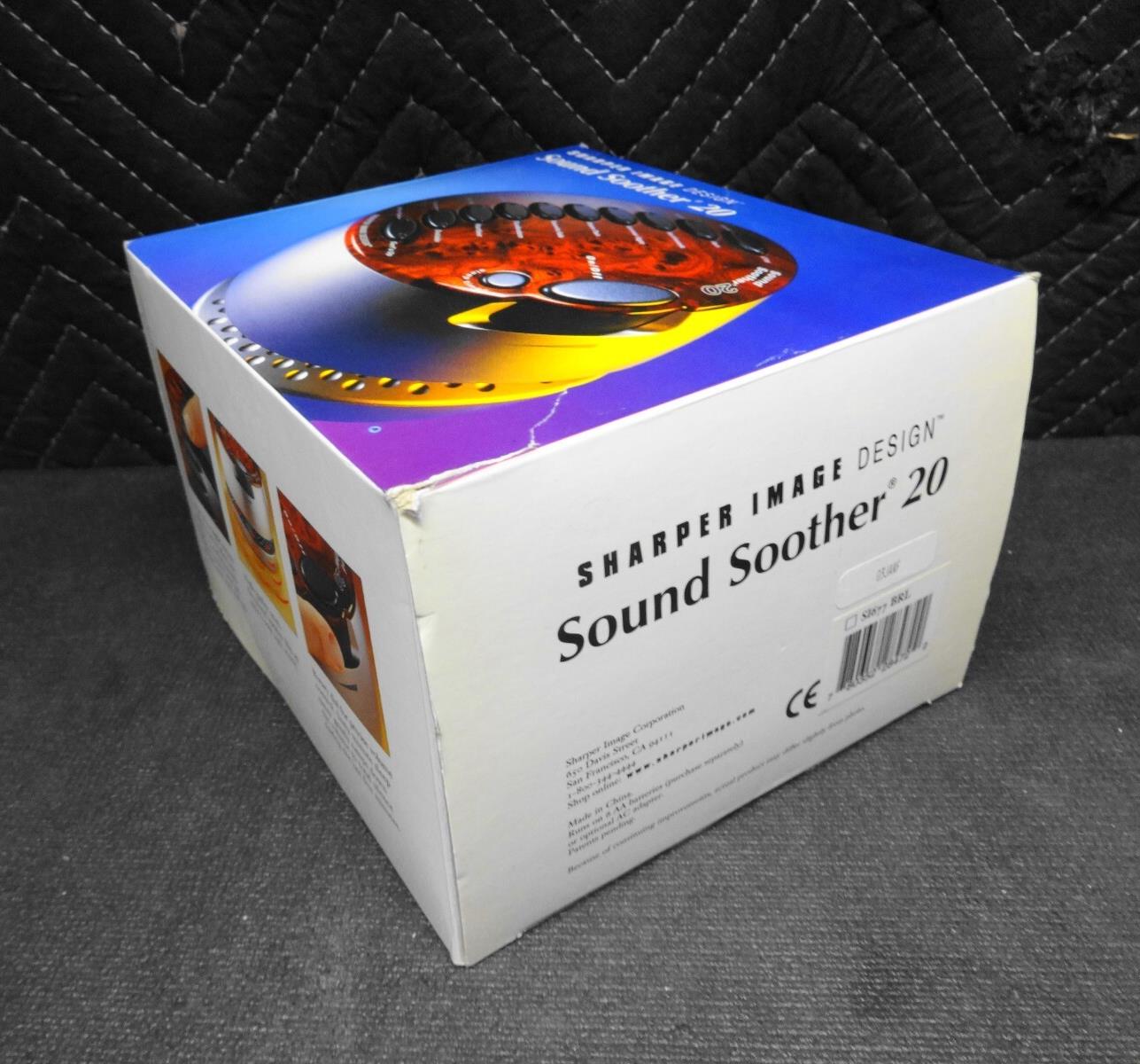 Sharper Image Sound Soother 20 machine SI677  Wood Finish