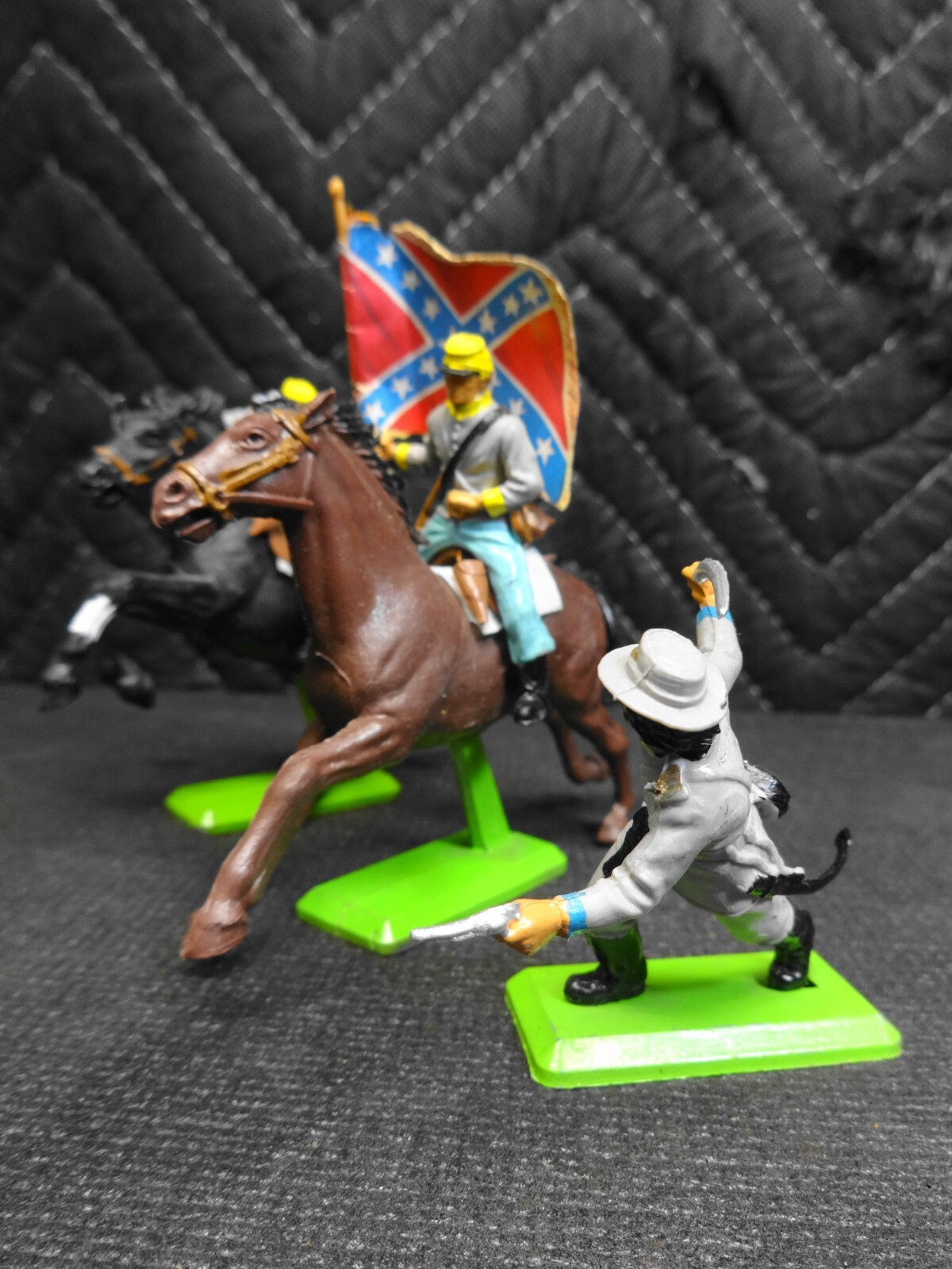 Vintage 1971 Britains LTD Deetail Metal Plastic Toy Soldier Lot US Civil War