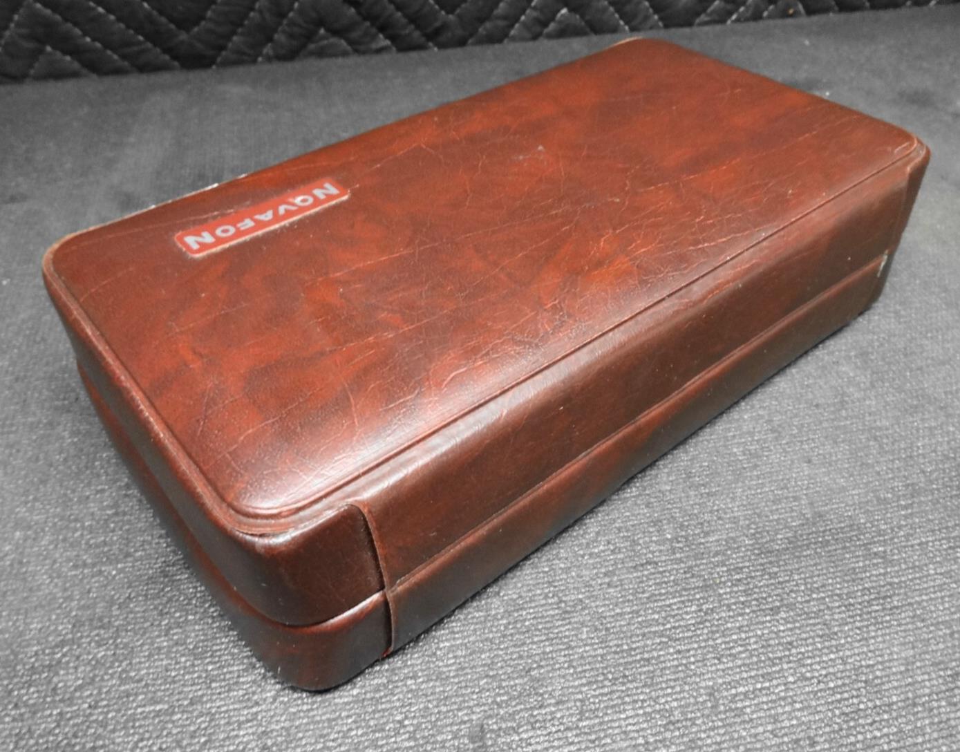 VINTAGE NOVAFON VIBRATION DEEP TISSUE MASSAGER W/ CASE