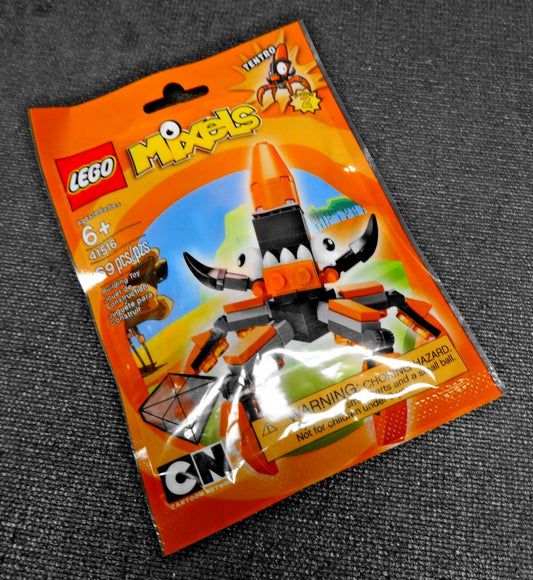 Lego Mixels TENTRO 41516 Unopened 69pc Building Set, Complete in Polybag, NIB