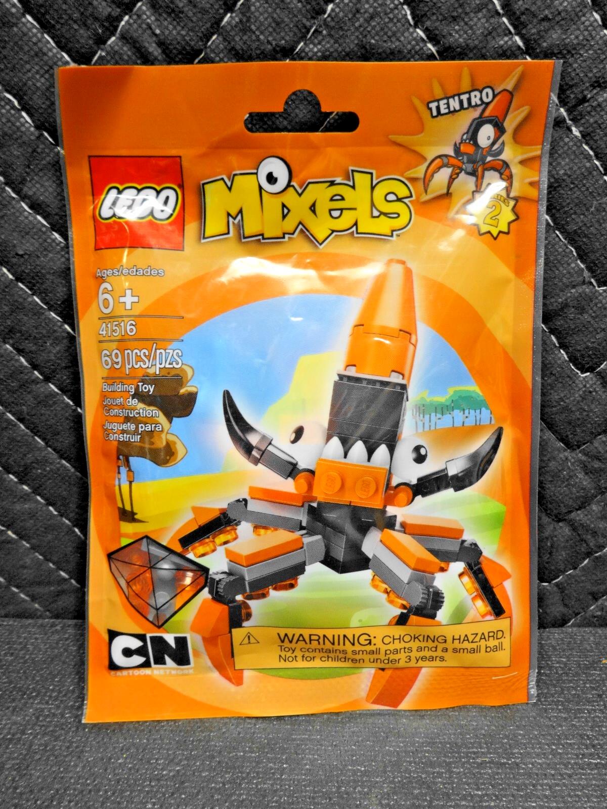 Lego Mixels TENTRO 41516 Unopened 69pc Building Set, Complete in Polybag, NIB